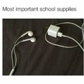 My school supplies