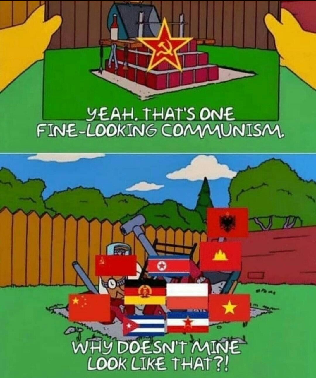 Comunismo = Gay - meme