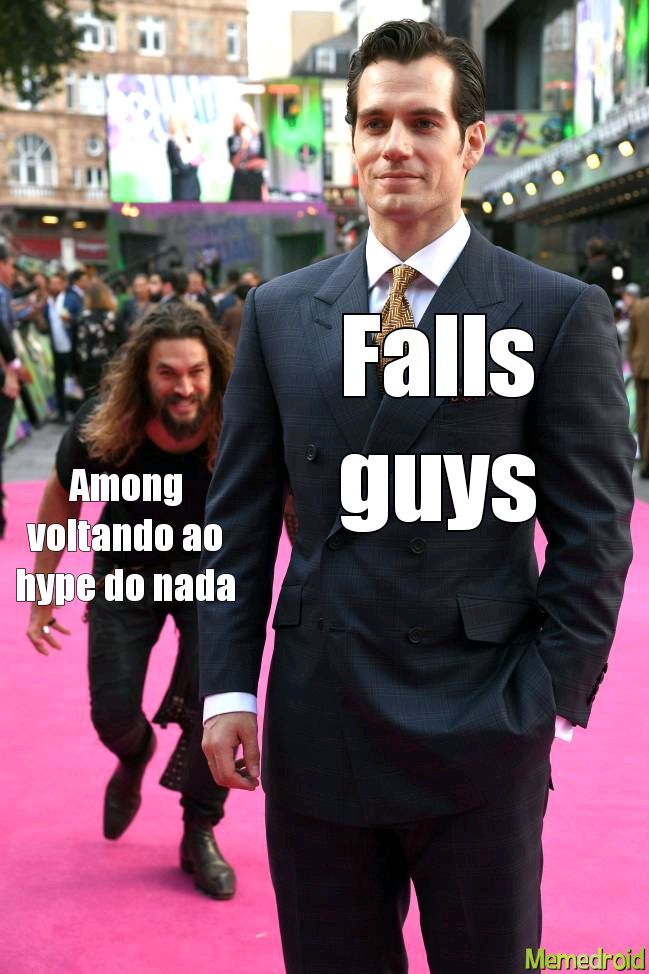 Não seu escrever falls guys - meme