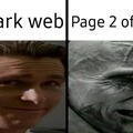 Dark web vs page 2 of Google