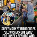 Jumbo, a Dutch supermarket chain, has introduced a unique initiative called the “chat checkout” or “Kletskassa” to combat loneliness among seniors.