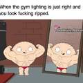 Gym mirrors