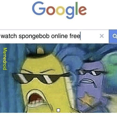 Spongebob sweatpants - meme