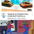 Tanque vs Tanque gana tanque