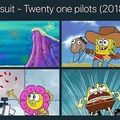 bob esponja vs twenty one pilots