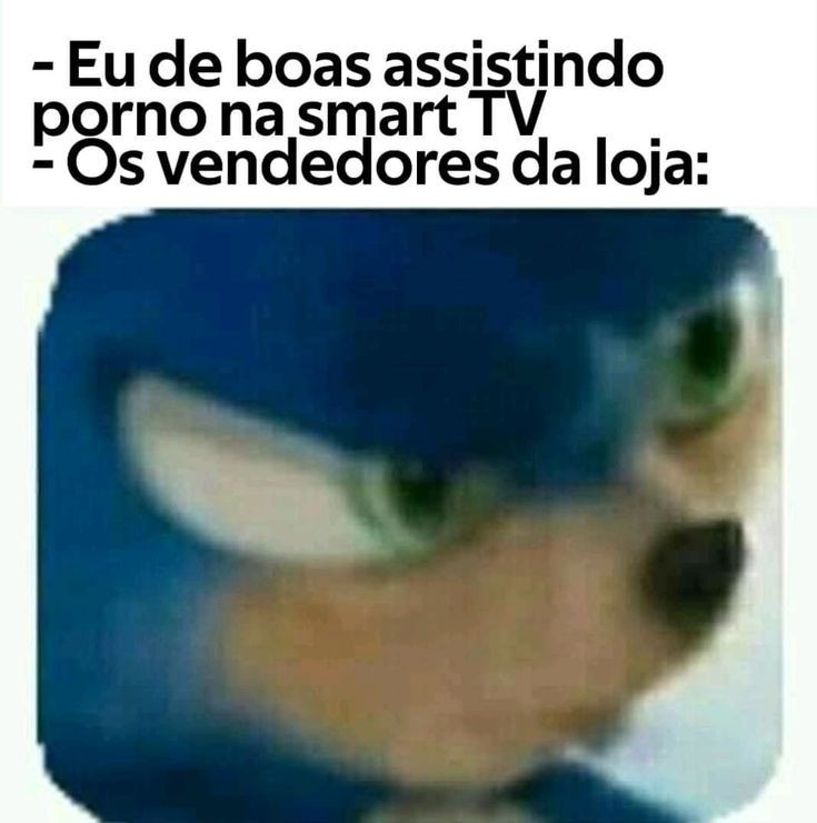 O meme do Sonic feio 