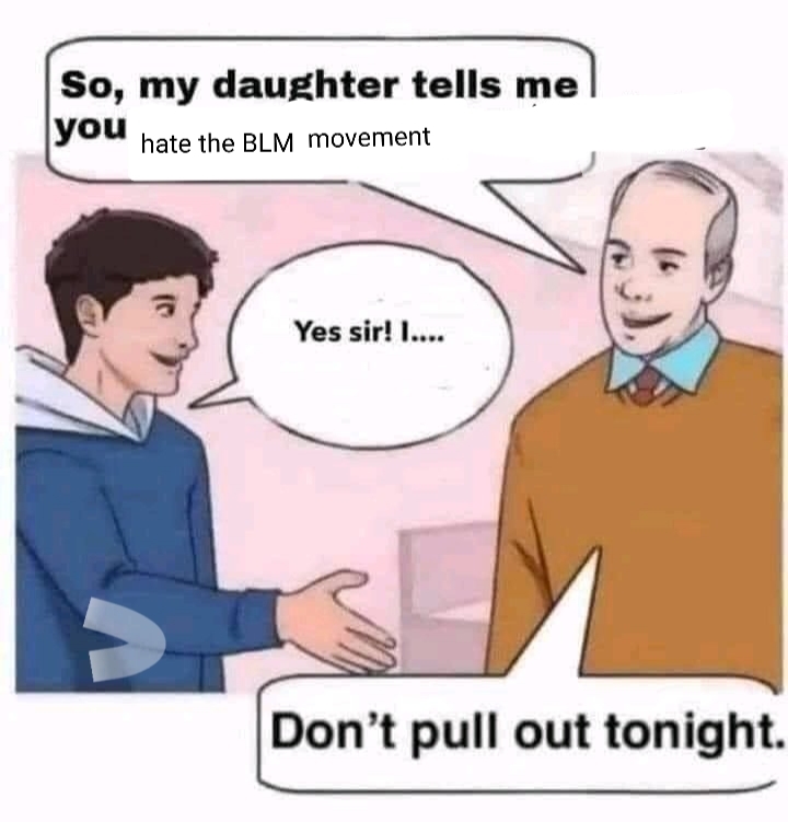 BLM Bullshit - meme