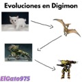 Evoluciones en Digimon