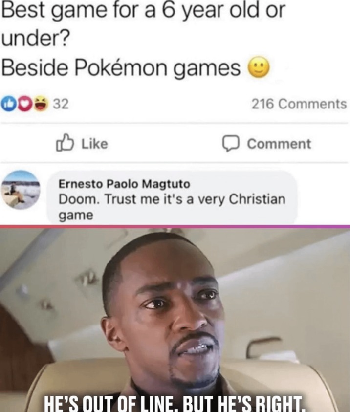 Very Christian game - meme