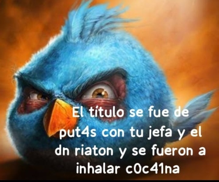 Títulos de memedroid be like
