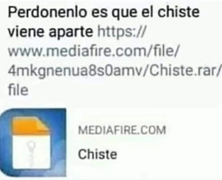 Para todos esos memes que el chiste viene por separado, aquí esta