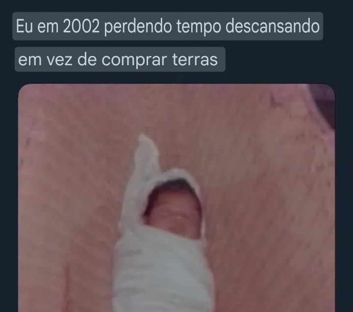 Eu nem existia - meme